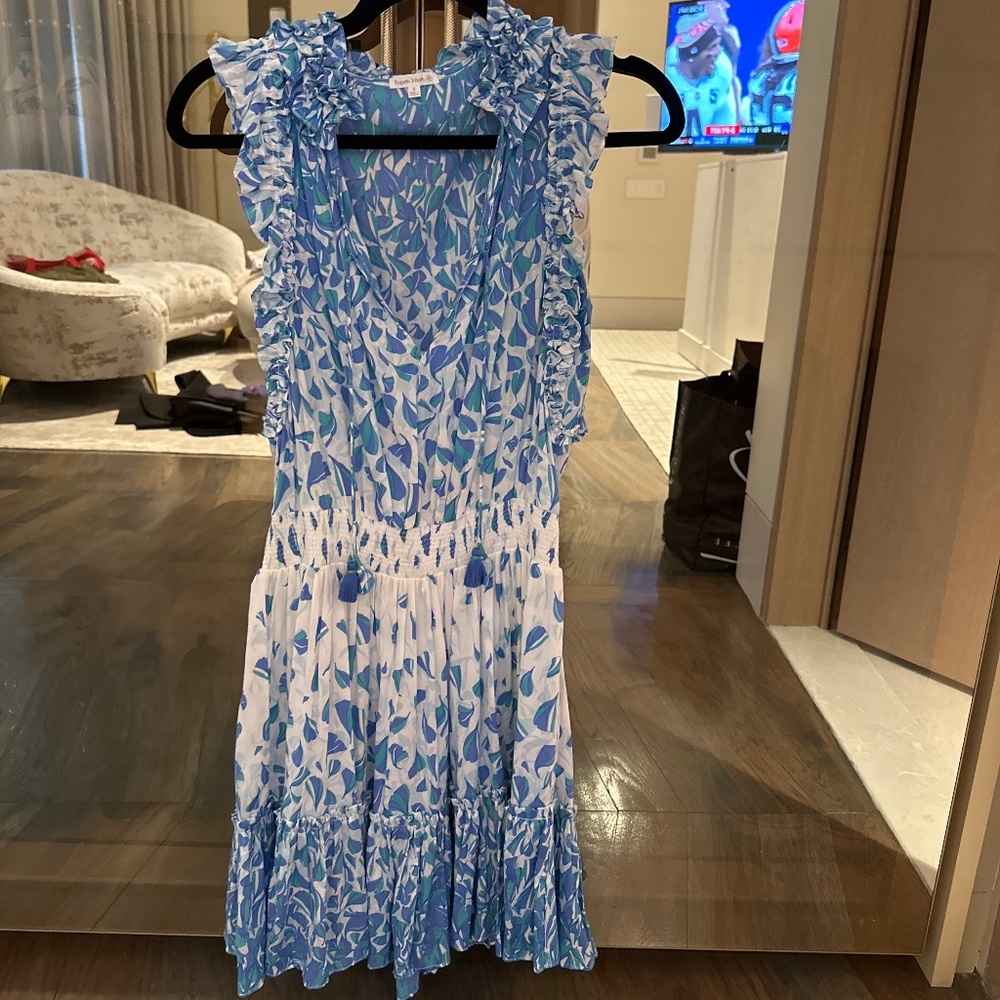 Poulette St. Barth Blue Dress